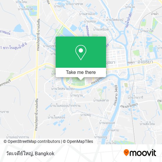 วัดเจดีย์ใหญ่ map