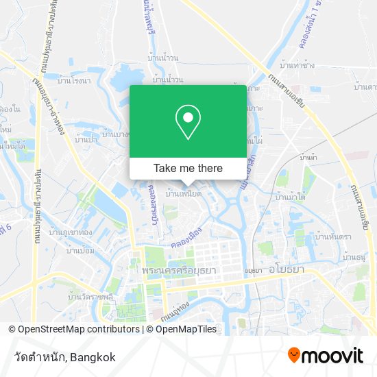 วัดตำหนัก map