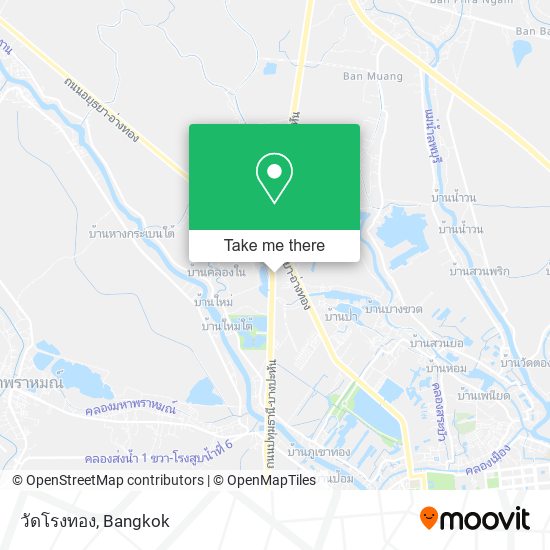 วัดโรงทอง map