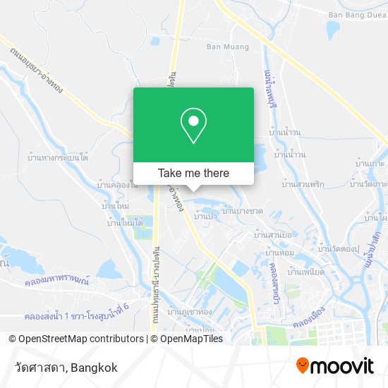 วัดศาสดา map