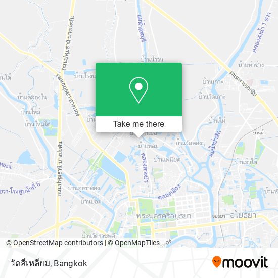 วัดสี่เหลี่ยม map