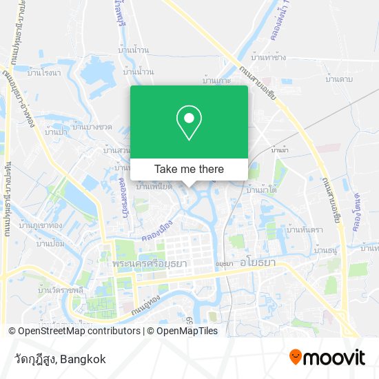 วัดกุฎีสูง map