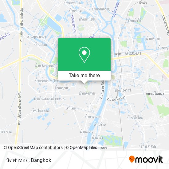วัดท่าหอย map