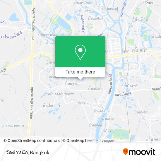 วัดตำหนัก map