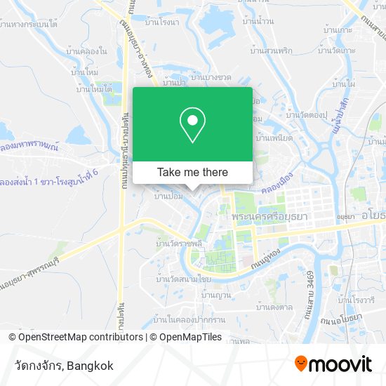 วัดกงจักร map