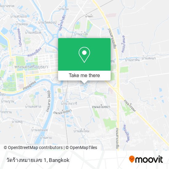 วัดร้างหมายเลข 1 map
