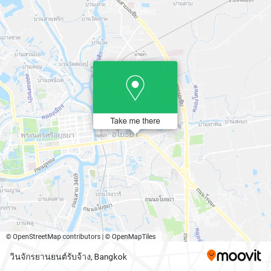 วินจักรยานยนต์รับจ้าง map
