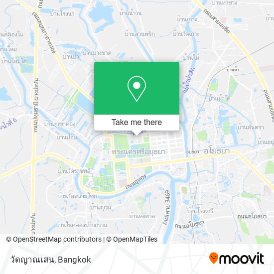 วัดญาณเสน map