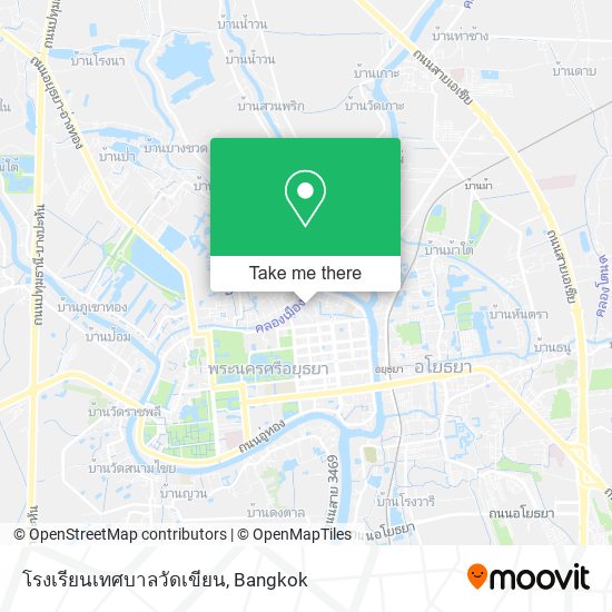 โรงเรียนเทศบาลวัดเขียน map