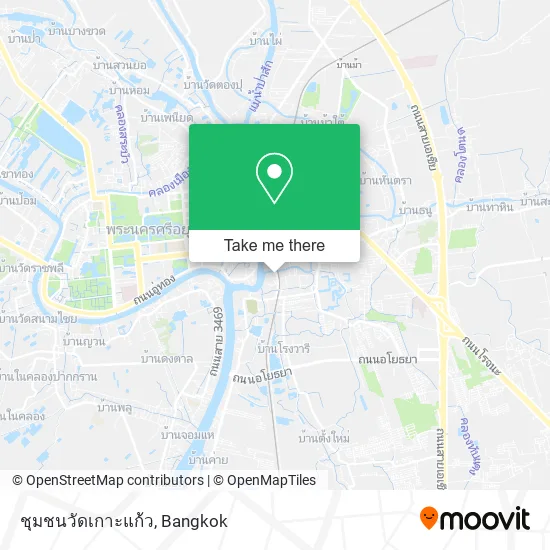 ชุมชนวัดเกาะแก้ว map