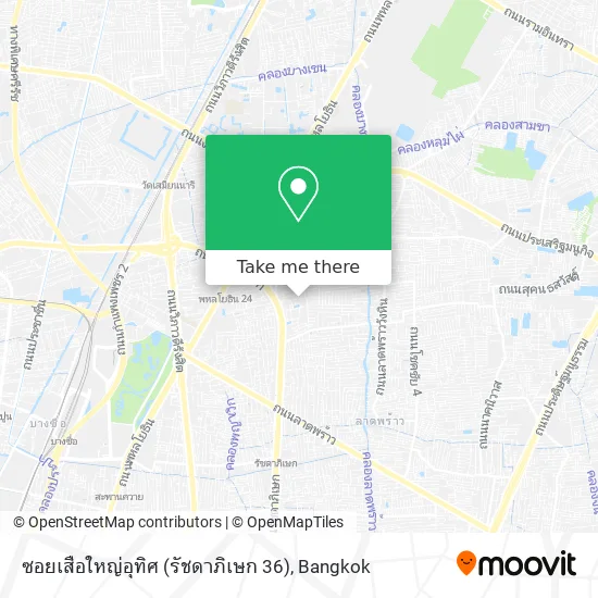 ซอยเสือใหญ่อุทิศ (รัชดาภิเษก 36) map