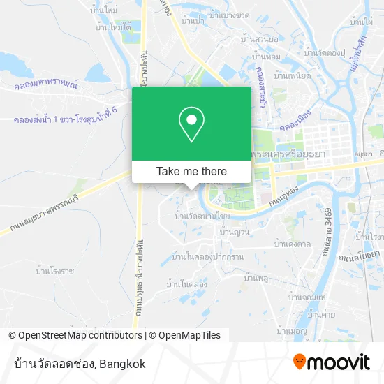 บ้านวัดลอดช่อง map