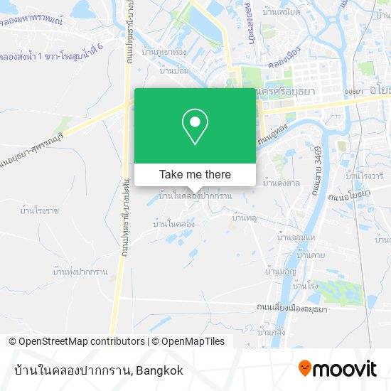 บ้านในคลองปากกราน map
