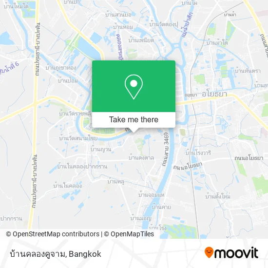 บ้านคลองคูจาม map