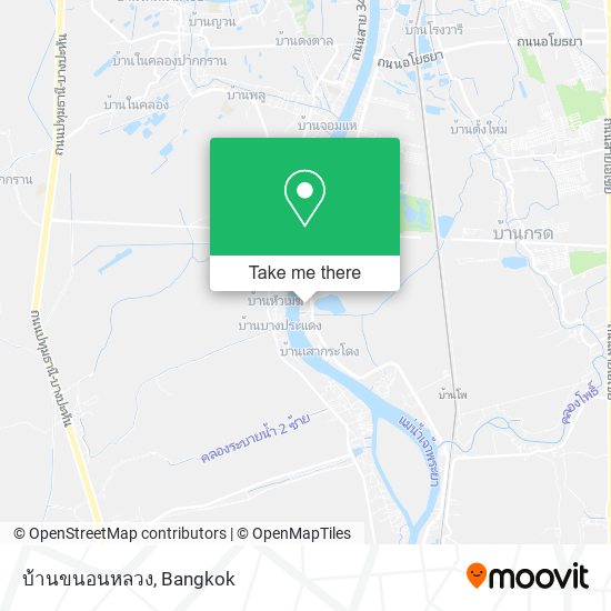 บ้านขนอนหลวง map