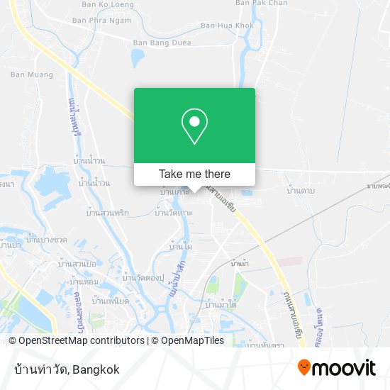 บ้านท่าวัด map