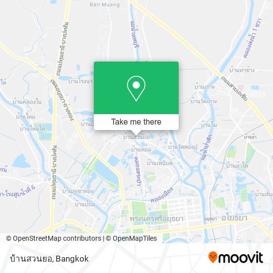 บ้านสวนยอ map