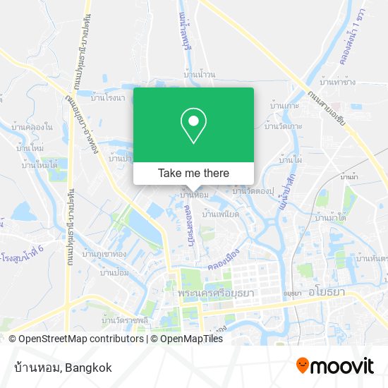 บ้านหอม map