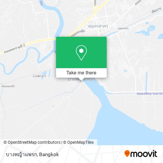 บางหญ้าแพรก map