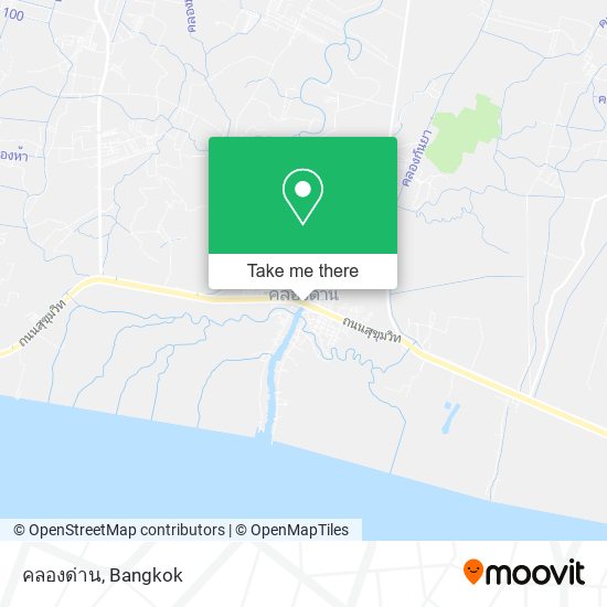 คลองด่าน map
