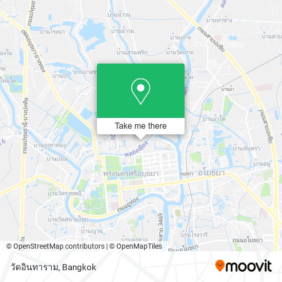 วัดอินทาราม map