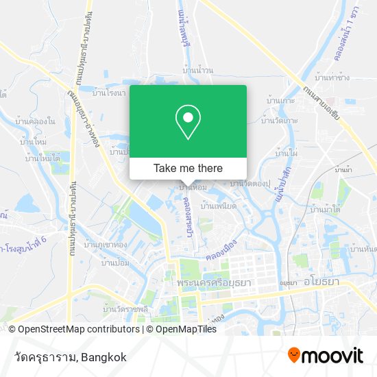 วัดครุธาราม map