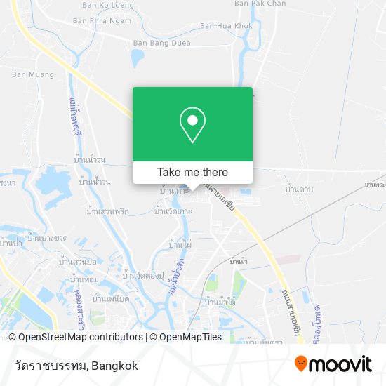 วัดราชบรรทม map