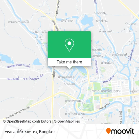 พระเจดีย์ประธาน map