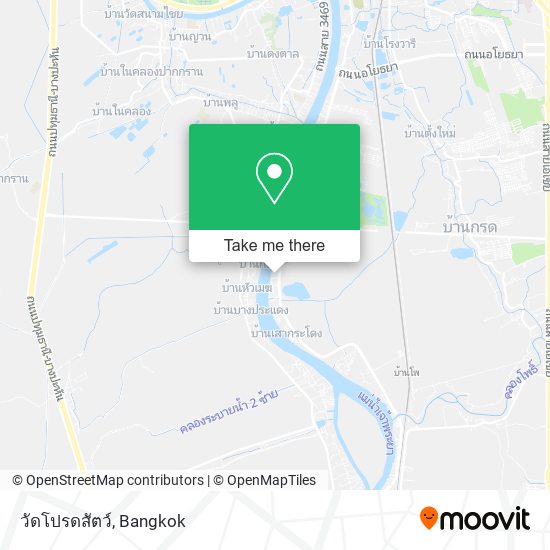 วัดโปรดสัตว์ map