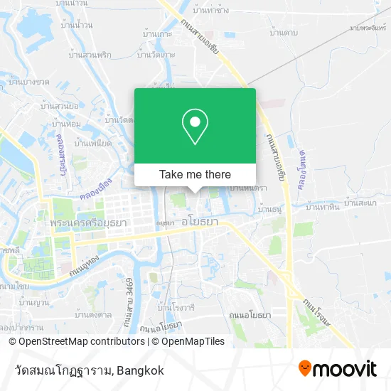 วัดสมณโกฏฐาราม map