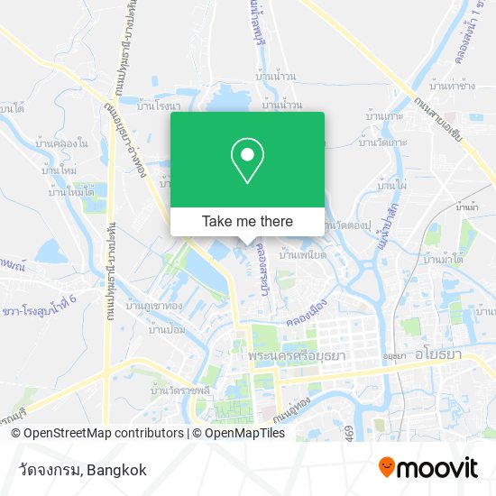 วัดจงกรม map