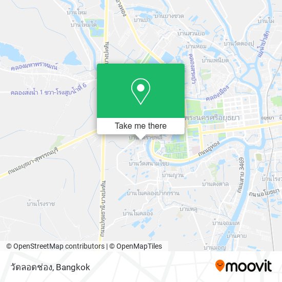 วัดลอดช่อง map