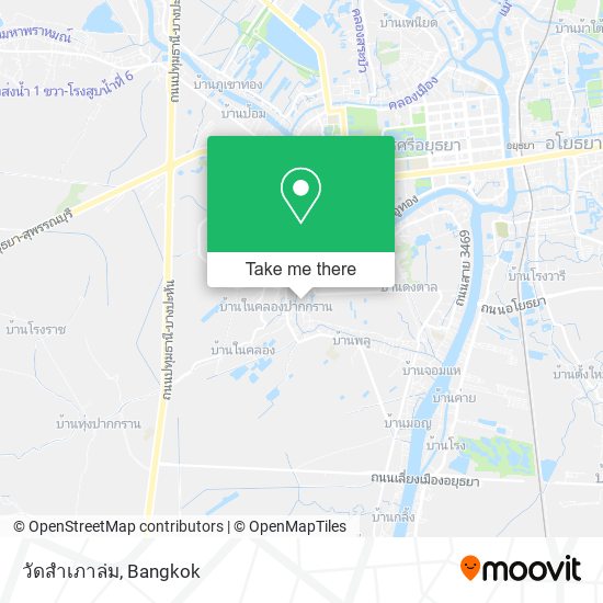 วัดสำเภาล่ม map