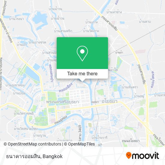 ธนาคารออมสิน map