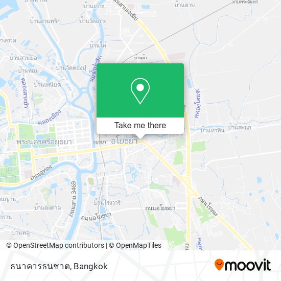 ธนาคารธนชาต map