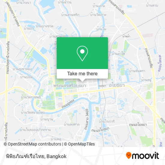 พิพิธภัณฑ์เรือไทย map