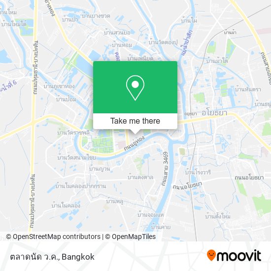 ตลาดนัด ว.ค. map
