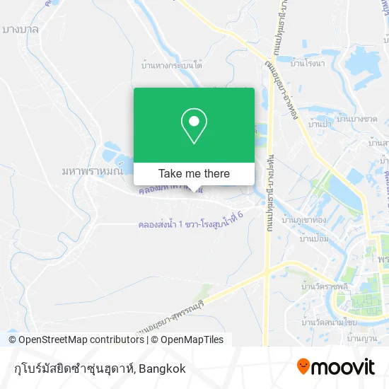 กุโบร์มัสยิดซำซุ่นฮุดาห์ map