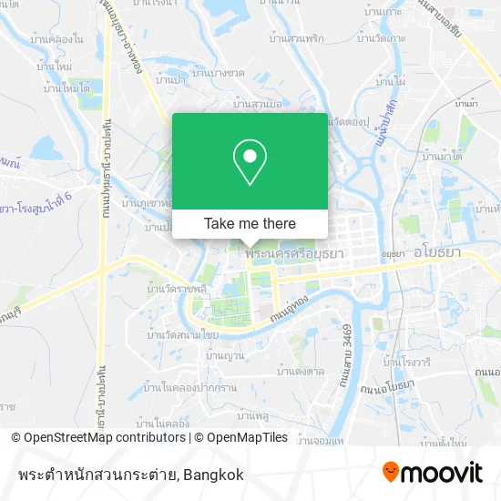 พระตำหนักสวนกระต่าย map