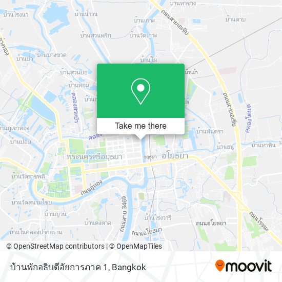 บ้านพักอธิบดีอัยการภาค 1 map