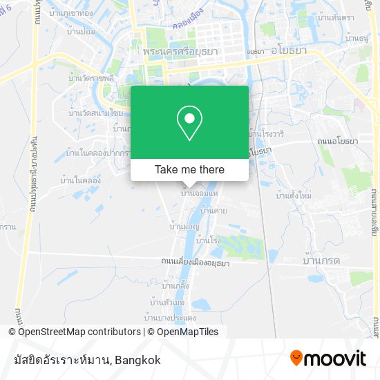 มัสยิดอัรเราะห์มาน map