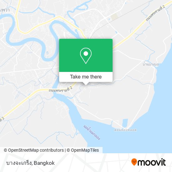 บางจะเกร็ง map