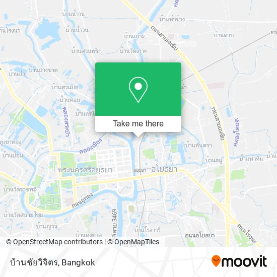 บ้านชัยวิจิตร map