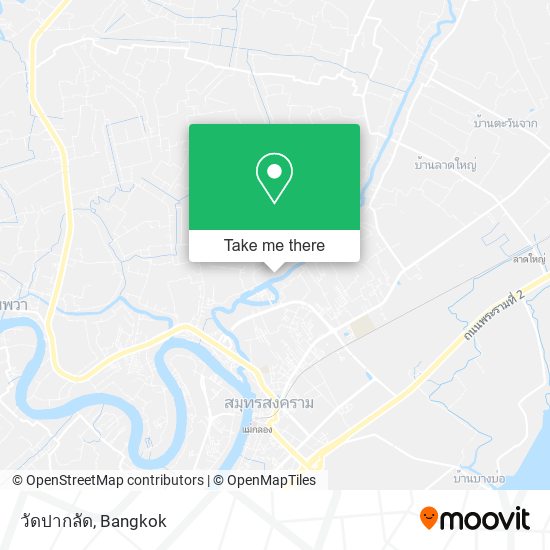 วัดปากลัด map