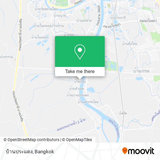 บ้านประแดง map