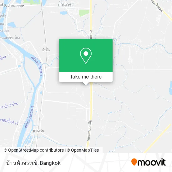 บ้านหัวจระเข้ map