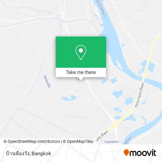 บ้านท้องวัง map