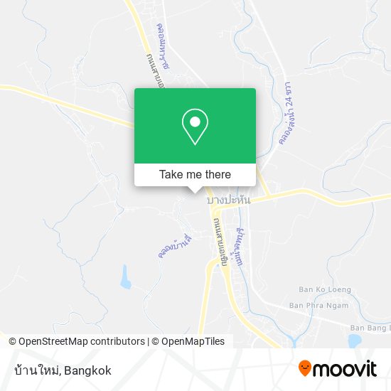 บ้านใหม่ map