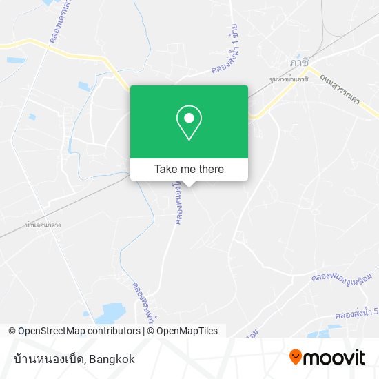บ้านหนองเบ็ด map