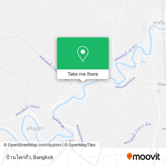บ้านโคกถั่ว map